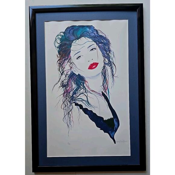 Carolyn Van Hosen Isabella Print Signed & Numbered Framed 37.75